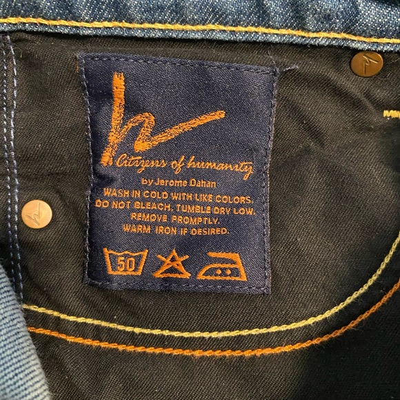 Citizens of Humanity Denim Blue Jeans - Picture 8 of 9